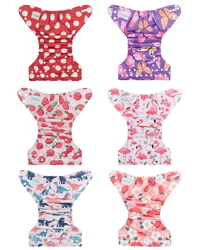 Babygoal Baby Cloth Diaper 6 Pack - Image 2