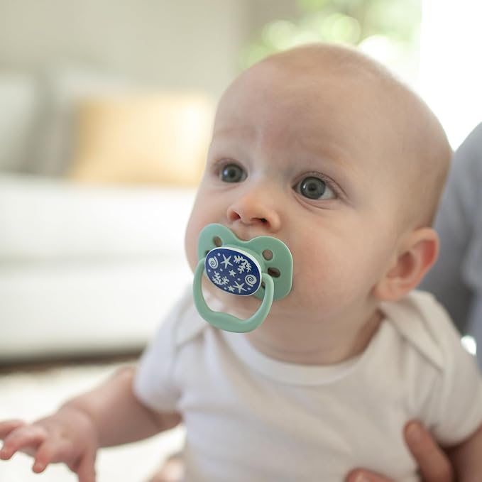 Dr. Brown's Advantage Glow-in-The-Dark Baby Pacifier, Fully Symmetrical Soother - Image 27