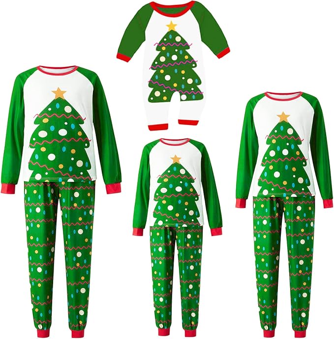 Awoscut Family Christmas Pajamas Matching Pajamas - Image 3