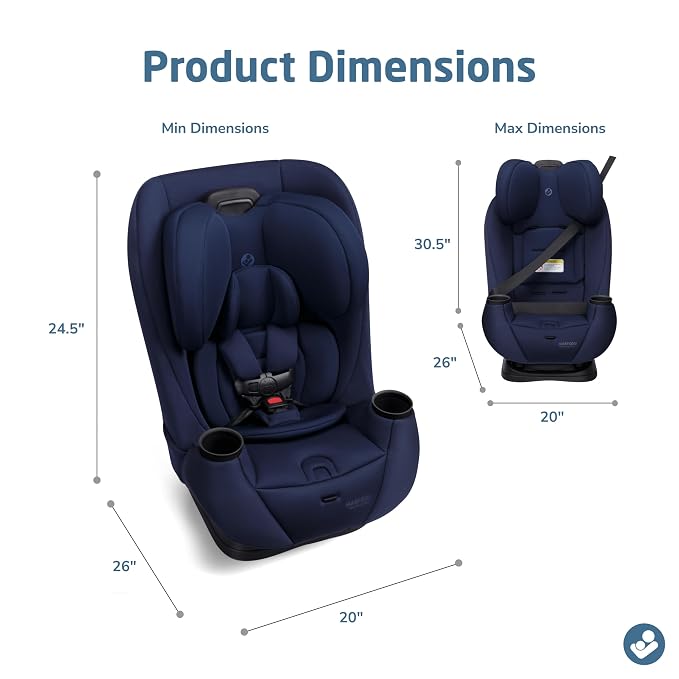 Maxi-Cosi Pria 3-in-1 Convertible Car Seat, Infant to Toddler Car Seat - Image 7
