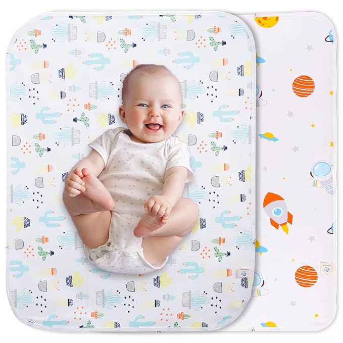 Baby Changing Pad Changing Table Pads Waterproof Large Size 37.5x27.5 Inch by Asung