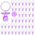 72 Pcs Baby Shower Pacifiers, 2.75’’ Plastic Pacifiers by XINHUIDALSQ