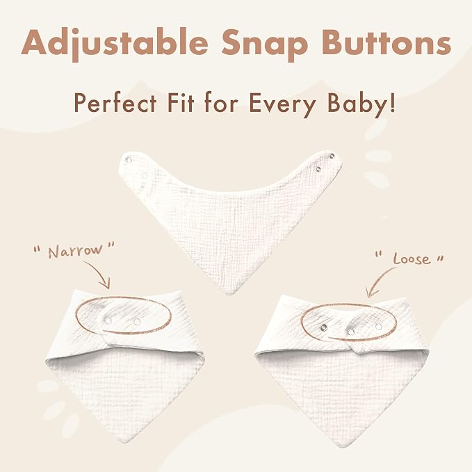 Baby Bibs 8-Pack - Image 2