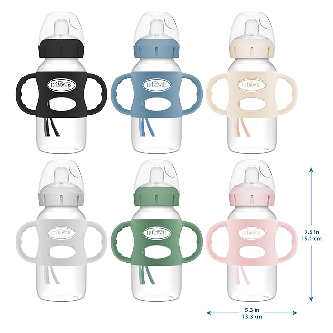 Dr. Brown's Milestones Wide-Neck Sippy Spout Bottle - Image 14