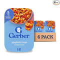 Gerber Toddler Food, Spaghetti Rings in Meat Sauce, Mealtime by Gerber