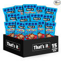 That's it. Fruit Crunchables – 100% Apple + Blueberry Crisps, 15 Pack healthy by Thatsit