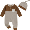 Kuriozud Newborn Infant Unisex Baby Boy Girl Clothes Button Romper Jumpsuit by Kuriozud
