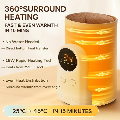 18W Portable Baby Bottle Warmer - Image 2