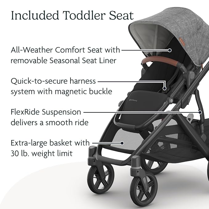 UPPAbaby Vista V3 Stroller + Bassinet V3 - Image 4