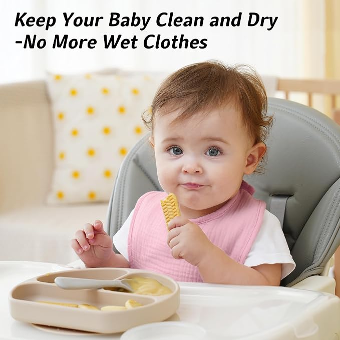 Muslin Baby Bibs Cotton Baby Drool Bandana Bibs - Image 4