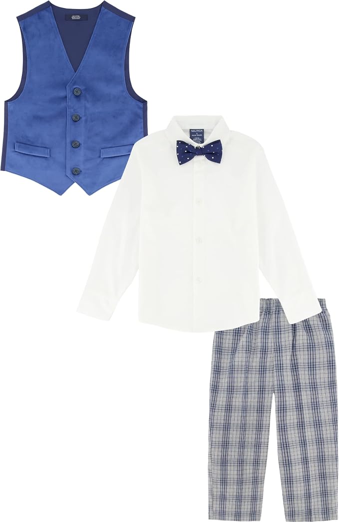 Nautica Boys' 4-Piece Formal Suit Set - Image 2