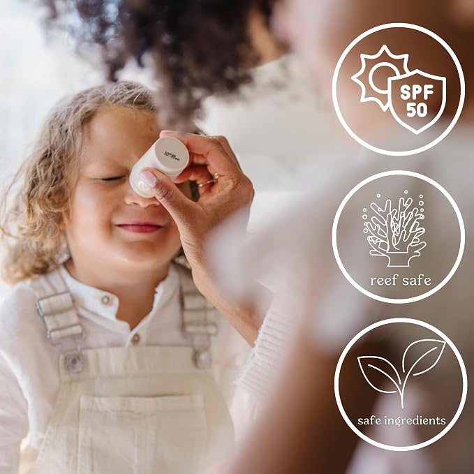 Roe Wellness- Baby Sunscreen Stick SPF 50 Roll-on Stick Clean Ingredients Zinc - Image 3