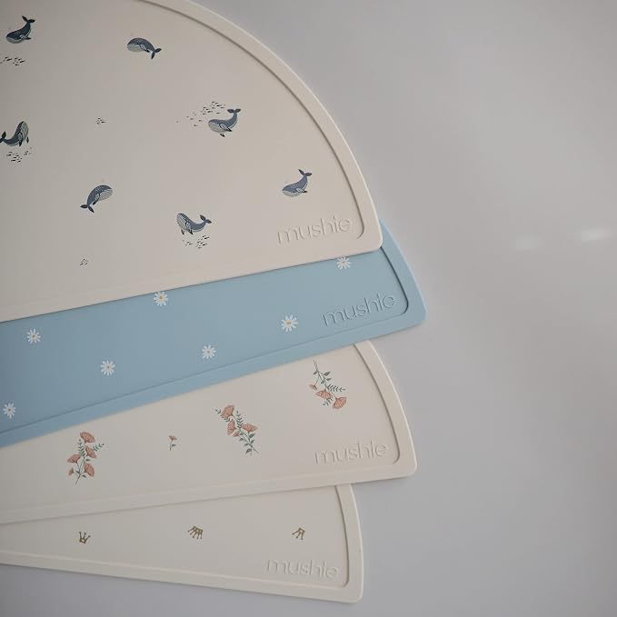 mushie Silicone Placemat for Kids | BPA-Free Non-Slip Design - Image 2