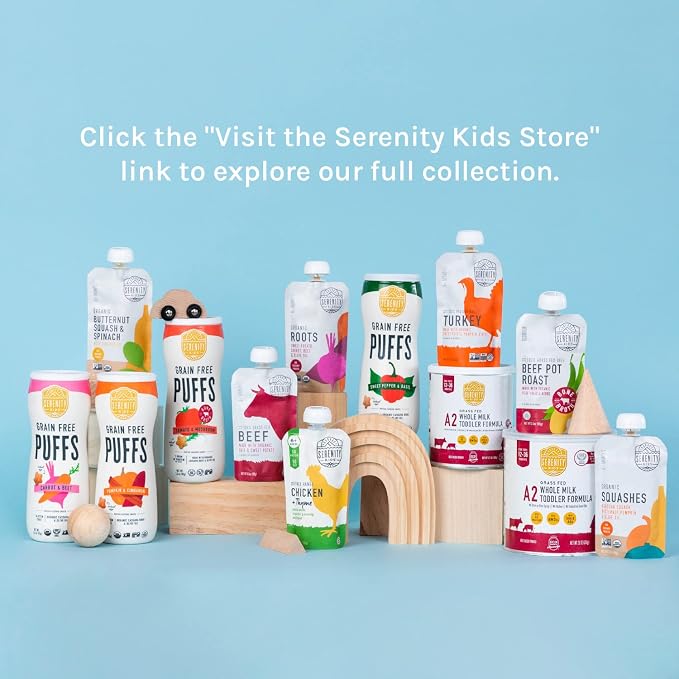 Serenity Kids 6+ Months Baby Food Pouches Veggie Puree - Image 8