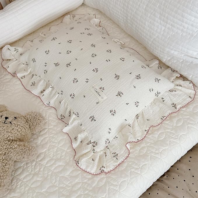 AOJIM Cotton Muslin Kids Toddler Pillowcase - Image 2