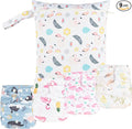 HappyFlute 9 Sets Newborn Baby Cloth Pocket Diapers Adjustable Reusable by Unknown