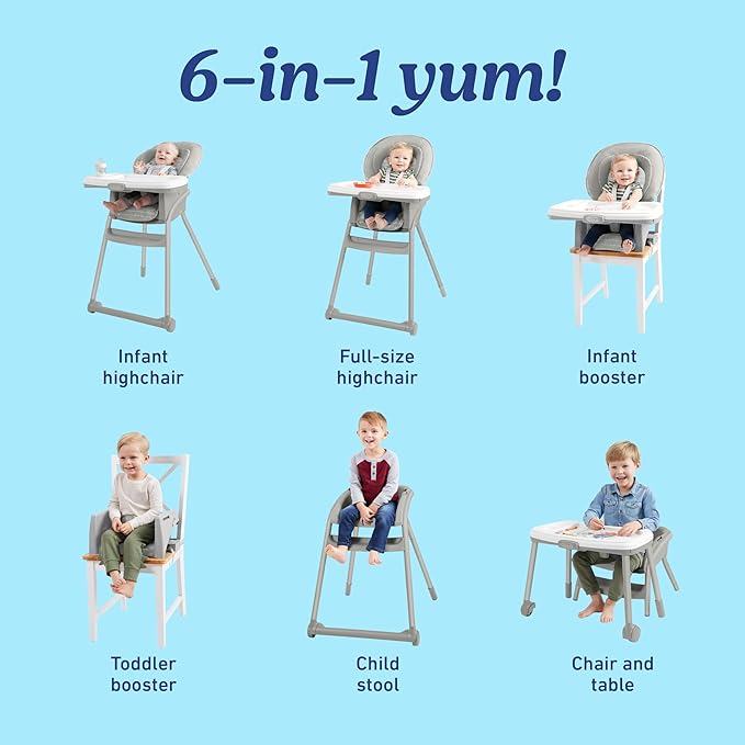 Graco Table2Table LX 6-in-1 Highchair, Willow - Image 2