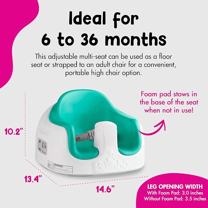 Bumbo 3-in-1 Multi-Seat for 6 to 36 Months, Travel Baby Feeding & Play Floor - Image 3
