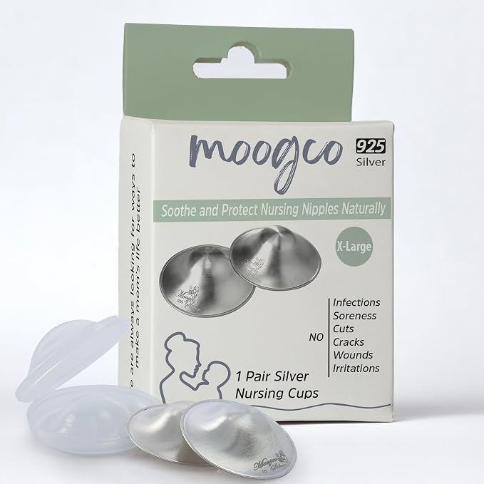 Moogco The Original Silver Nursing Cups - Image 6