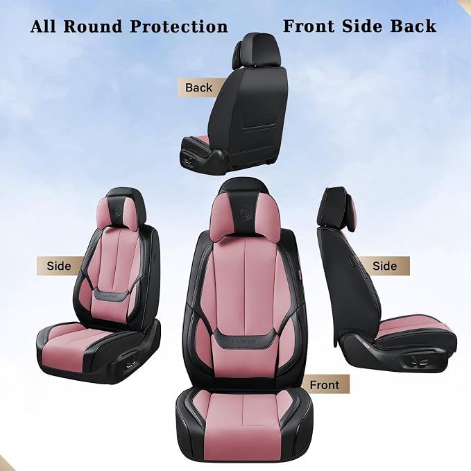 Coverado Universal Seat Covers Full Set, 5 Seats Universal Seat Covers - Image 4