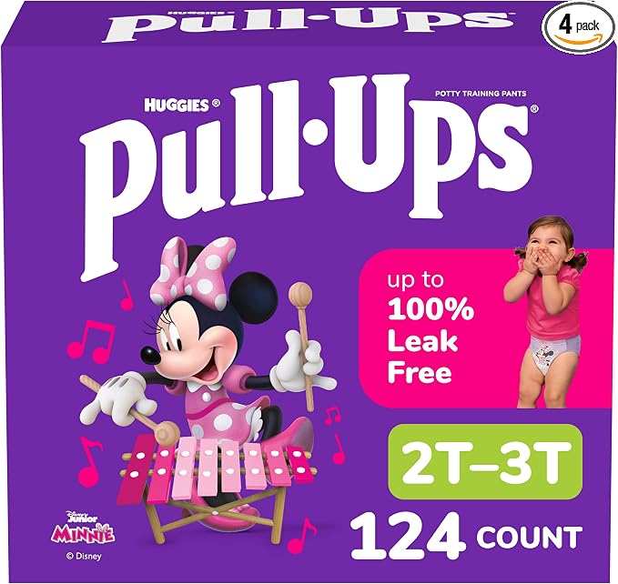 Pull-Ups Girls' Potty Training Pants, Size 2T-3T Training Underwear by Pull-Ups