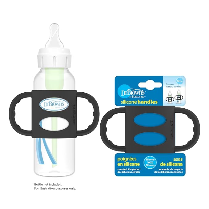 Dr. Brown’s® Milestones™ 100% Silicone Baby Bottle Handles, 2 Pack - Image 8