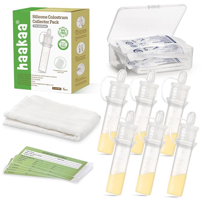 haakaa Colostrum Collector Kit Breast Milk Collector by haakaa