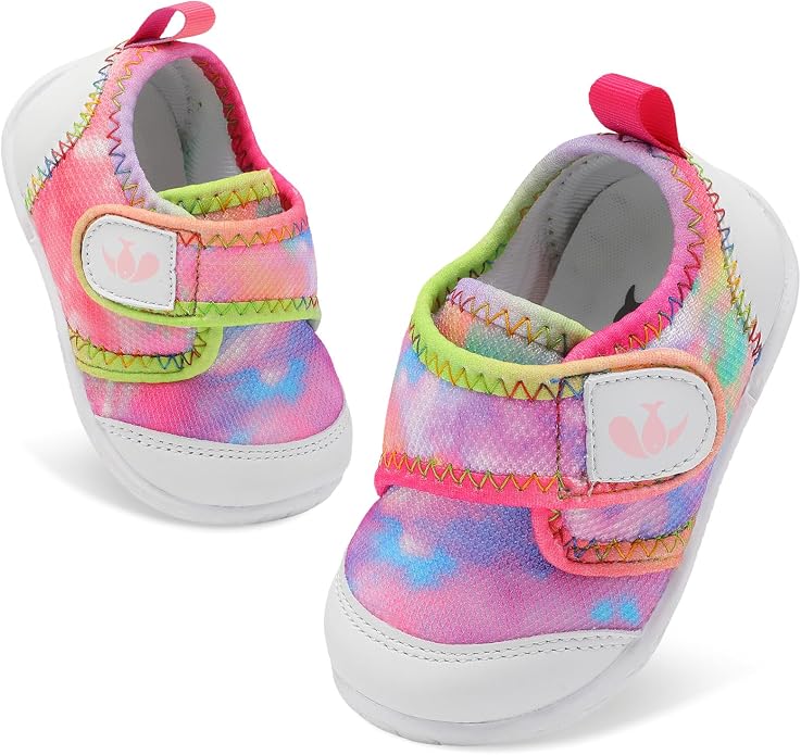 FEETCITY Baby First Walking Shoes Boys Girls Infant Sneakers Crib Shoes by FEETCITY