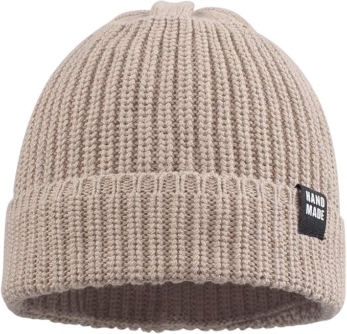 JANGANNSA Simple Knitted Baby Beanie Hip-Hop Boys Winter Hat Toddler Kids Bonnet - Image 2