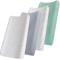 Changing Pad Cover, Diaper Changing Pad Covers 4 Pack, Fitted Baby Changing by Bilobanbabybedding