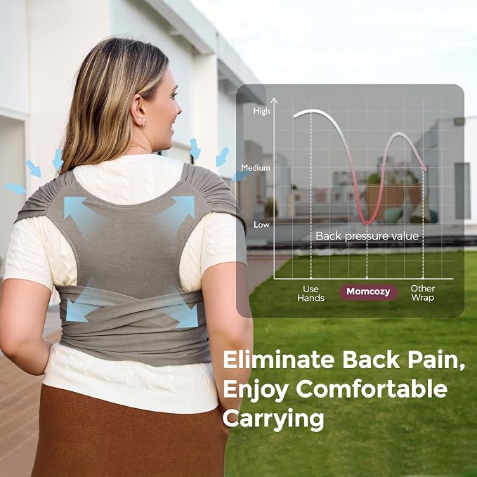 Momcozy Baby Wrap Carrier - Image 4