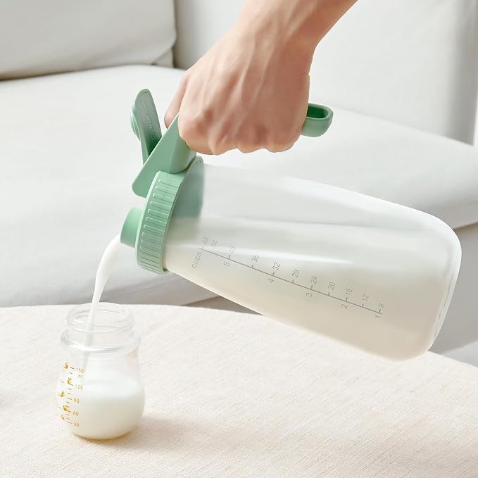 Momcozy Glass Breast Milk Pitcher, Formula Breastmilk Storage Container - Image 6