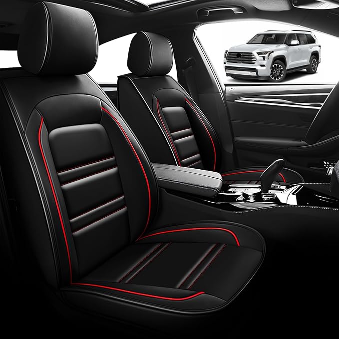 Seat Cover for Toyota Sequoia 2008-2025 | Car Seat Covers Front Seats, - Image 2