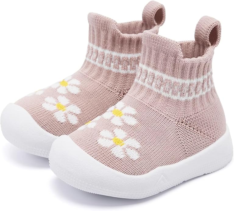 Eashi Baby Boy Girl Non-Skid Indoor Infant Walking Shoes Breathable Warm by EashiShoes