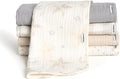 Gerber Baby Unisex Muslin Burp Cloths 5-Pack, Large Size 20" x 10" by Gerber