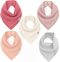 Kishu Baby Indi Organic Baby Bandana Bibs – Fairtrade 4-Way Reversible Drool by KishuBaby