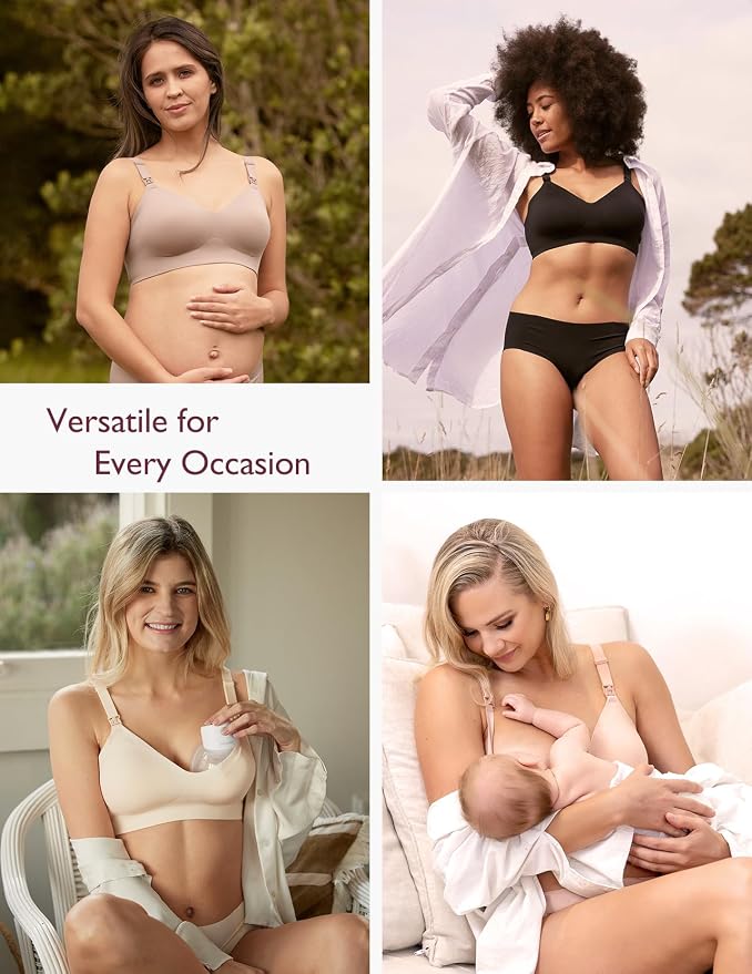 Momcozy Nursing Bras for Breastfeeding, YN21 Seamless Ultra Comfort Maternity - Image 7