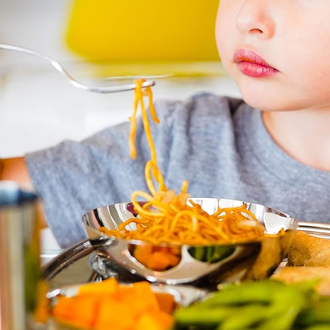 Ahimsa Stainless Steel Bowls for Kids | Non Toxic, Pediatrician Designed - Image 7