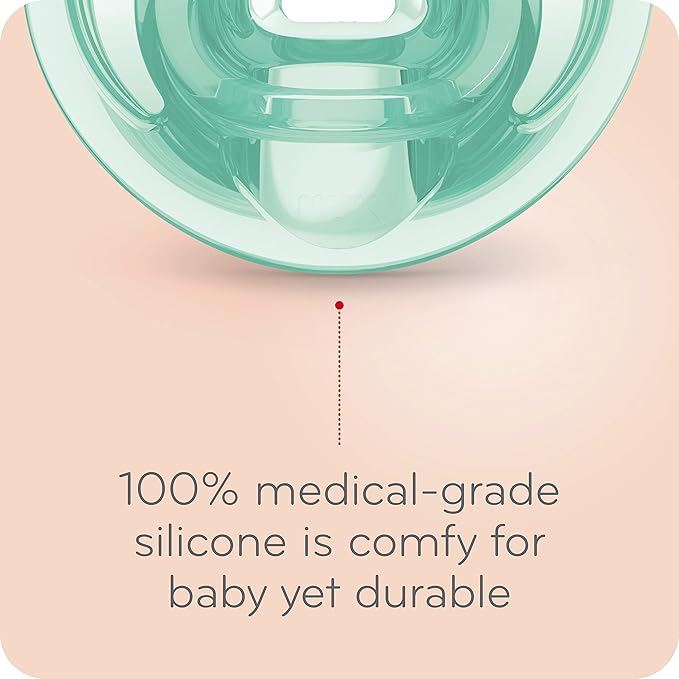 NUK Comfy Orthodontic Pacifiers, 0-6 Months, 3 Pack - Image 5