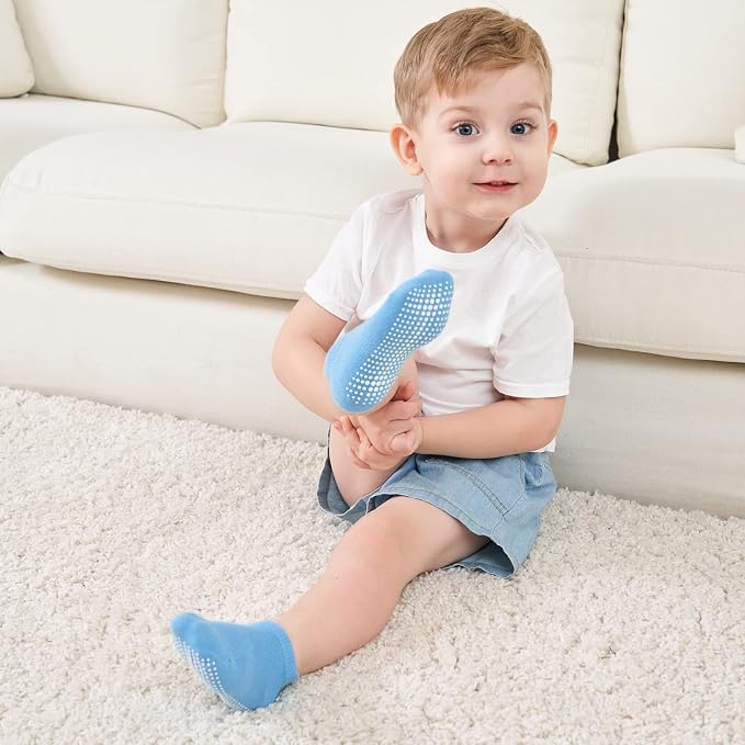 Zaples Baby Non Slip Grip Ankle Socks - Image 2