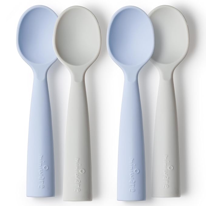 Miniware Silicone Baby Spoon for Training by Miniware