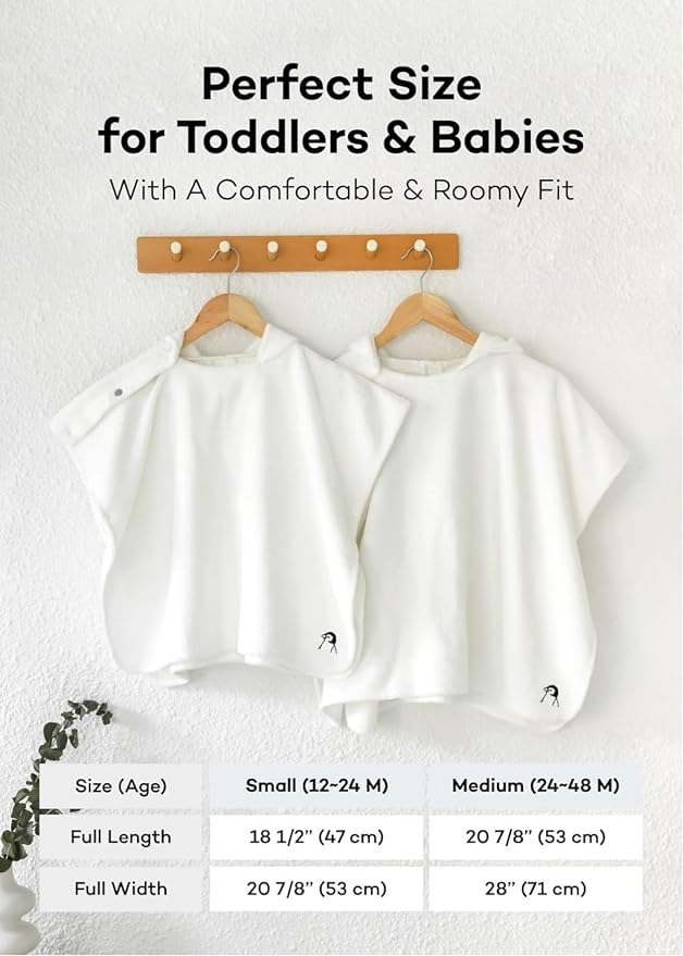 Konny Baby Hooded Towel Rayon from Bamboo Cotton Baby Bath Beach Towel Hooded - Image 5