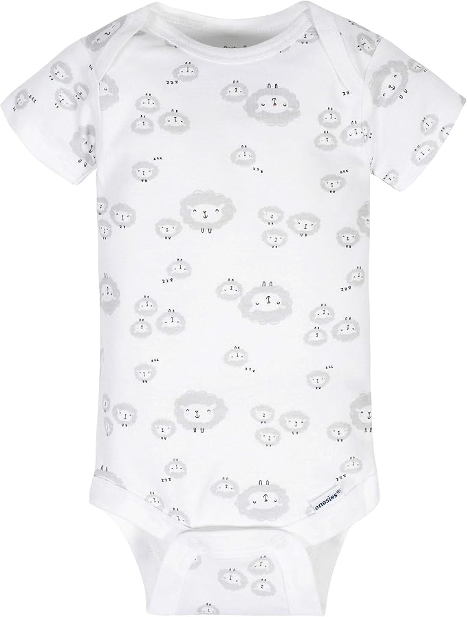 Gerber unisex-baby 8-pack Short Sleeve Onesies Bodysuits - Image 6