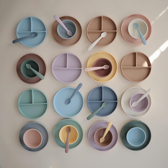mushie Silicone Baby Feeding Spoons | 2 Pack - Image 8