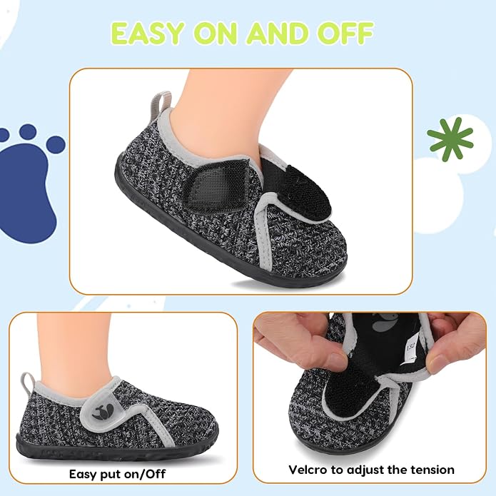 FEETCITY Baby Boys Girls First Walking Shoes Infant Sneakers Crib Shoes - Image 2