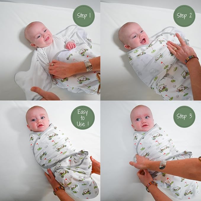 LollyBanks Baby Swaddles, 100% Organic Cotton Swaddles - Image 5