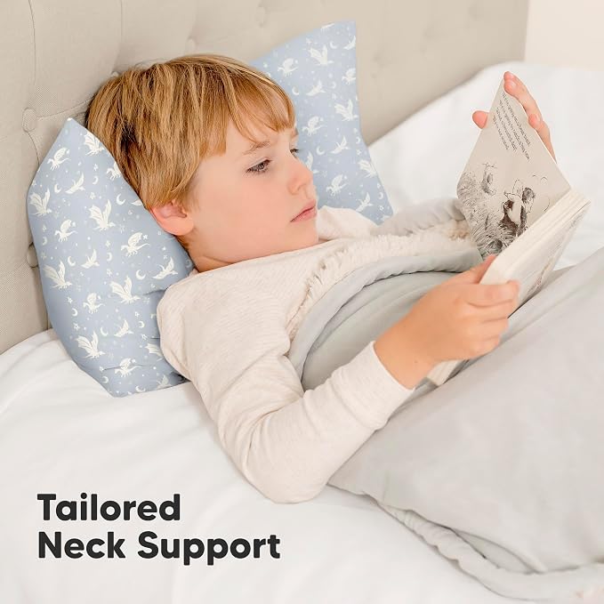 KeaBabies 2-Pack Toddler Pillow 13x18 - Image 5