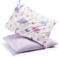 TILLYOU Toddler Pillowcases 13 x 18 Travel Pillow Case 2 Pack, Kids Pillowcases by TILLYOU