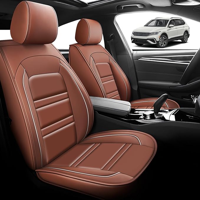 Seat Cover for VW Car tiguan 2009-2025 | Car Seat Covers Front Seats, - Image 2
