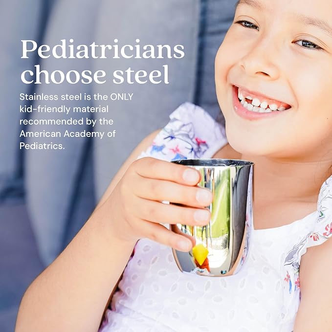Ahimsa Stainless Steel Kids Cups - Image 4